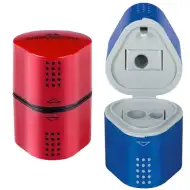 Faber-Castell: Grip skladovacie troj-dierové strúhadlo farebné