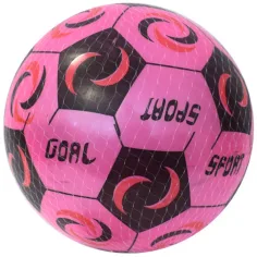 Gumová lopta s futbalovým vzorom 23cm obrázok 2
