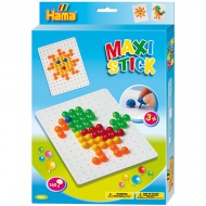 Hama Maxi Stick Farebné kolíčky 140ks so štovrcovou podložkou