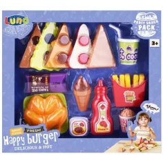 Happy Burger 21-dielna súprava jedál