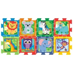 Happy Zoo - veselé ZOO penové puzzle obrázok 3
