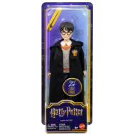 Harry Potter: bábika Harryho v talári s čarovnou paličkou - Mattel