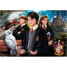 Harry Potter - Na bráne Rokfortu 1000 ks puzzle s plagátom - Clementoni obrázok 2