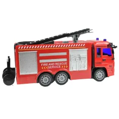 Hasičské auto so svetlom na diaľkové ovládanie 27MHz 20cm v troch variantoch 1ks obrázok 2