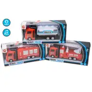 Hasičské vozidlo vo viacerých variantoch so svetelnými a zvukovými efektmi