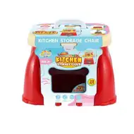 Herná kuchynka set v prenosnom sedadielku 32x35,5x23cm