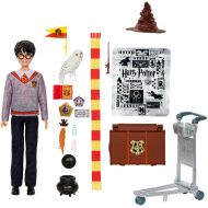 Herná súprava Harry Potter nástupište 9 a 3/4 s bábikou Harry – Mattel