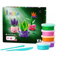Hey Clay: Plant Folks plastelínová sada s figúrkami rastlín – 15-dielna sada