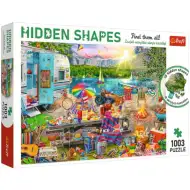 Hidden Shapes: Cestovanie s karavanom 1000 dielne puzzle - Trefl