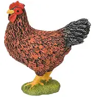 Hnedá sliepka, hracia figúrka - Bullyland