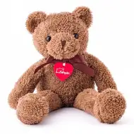 Hnedé plyšové macko Ben 40cm - Lumpin