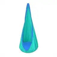 Hojdačka v tvare kvapky v modrej a tmavomodrej farbe 60cm - Wonderland