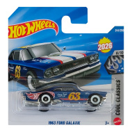 Hot Wheels: 1963 Ford Galaxie autíčko 1/64 - Mattel