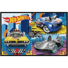 Hot Wheels - 2 x 70 ks puzzle - Trefl obrázok 2