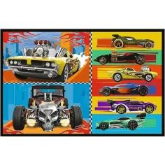 Hot Wheels - 2 x 70 ks puzzle - Trefl obrázok 3