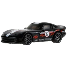 Hot Wheels: '96 Dodge Viper čierne autíčko 1/64 - Mattel