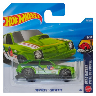 Hot Wheels: &amp;#039;76 Chevy Chevette zelené autíčko 1/64 - Mattel