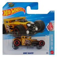 Hot Wheels: Bone Shaker žlté autíčko 1/64 - Mattel