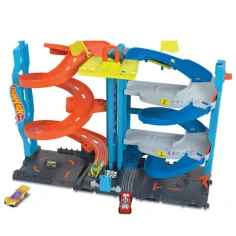 Hot Wheels City: 2v1 Pretekárska veža hrací set - Mattel obrázok 3
