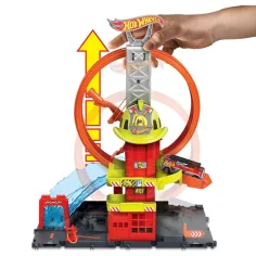 Hot Wheels City: Hasičská stanica, hrací set - Mattel obrázok 3