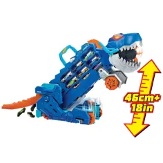 Hot Wheels City: Premeniteľný Ultimate Autotransportér T-Rex - Mattel obrázok 4