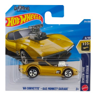Hot Wheels: Corvette z roku 1968 - Gas Monkey Garage autíčko 1:64 - Mattel