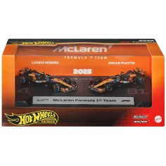 Hot Wheels F1 Malé auto 2-balenie - McLaren: Norris + Piastri - Mattel