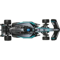 Hot Wheels F1 Malé Auto 2-balenie - Mercedes: Antonelli + Russell - Mattel obrázok 3