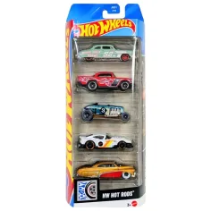 Hot Wheels: Hot Rods 5-dielna súprava autíčok 1/64 - Mattel