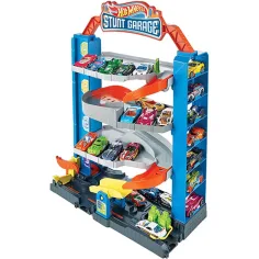 Hot Wheels Kaskadérska garáž dráha s autíčkom - Mattel obrázok 4