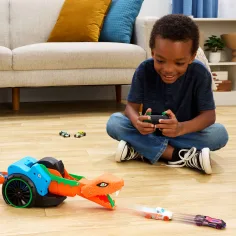 Hot Wheels: Let’s Race diaľkovo ovládaný had s malým autíčkom – Mattel obrázok 3