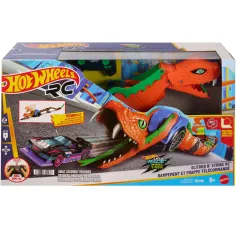 Hot Wheels: Let’s Race diaľkovo ovládaný had s malým autíčkom – Mattel
