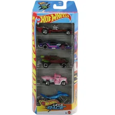 Hot Wheels: Let's Race sada 5 štýlových autíčok 1/64 - Mattel