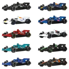 Hot Wheels Malé autá: F1 10 kusová sada - Mattel obrázok 2