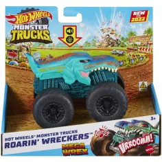 Hot Wheels Monster Trucks: Mega Wrex monster auto so svetelnými a zvukovými efektmi 1/43 - Mattel
