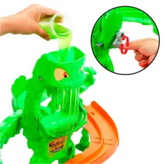 Hot Wheels Monster Trucks Slizký Monster Chaos Dráha - Mattel obrázok 3