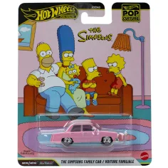 Hot Wheels Pop Culture: The Simpsons Family Car autíčko 1/64 - Mattel