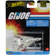 Hot Wheels: Popkultúra G.I. Joe Combat Jet Skystriker lietadlo 1/64 - Mattel