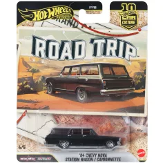 Hot Wheels: Premium Cool-túra 1964 Chevy Nova Station Wagon autíčko 1/64 – Mattel