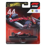 Hot Wheels Premium: Lewis Hamilton Ferrari č. 44 Formula 1 autíčko 1/64 - Mattel