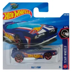 Hot Wheels: Fast Fish modré autíčko 1/64 - Mattel