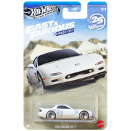 Hot Wheels Silver Series: Rýchlo a zbesilo 1995 Mazda RX-7 autíčko 1/64 - Mattel