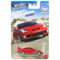 Hot Wheels Silver Series: Rýchlo a zbesilo Toyota Celica autíčko 1/64 - Mattel