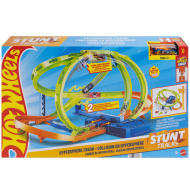 Hot Wheels Stunt Tracks Kaskádia zákrut diaľničná súprava - Mattel