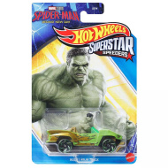 Hot Wheels: Superstar Speeders Spider-Man Hulk autíčko 1/64 - Mattel