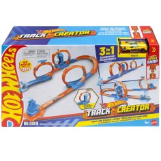 Hot Wheels: Trojitá slučková dráha kreator set - Mattel