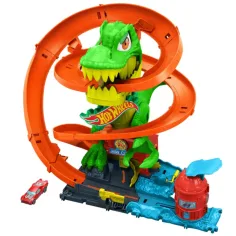 Hot Wheels: T-Rex Útok dráhový set - Mattel obrázok 2