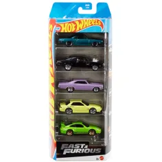 Hot Wheels: Rýchlo a zbesilo 5-dielna súprava autíčok 1/64 – Mattel