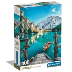 HQC Braies jazero 500ks puzzle - Clementoni