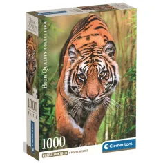 HQC Útočný tiger puzzle 1000 ks - Clementoni